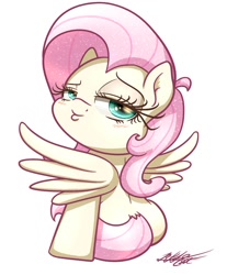 Size: 950x1150 | Tagged: safe, artist:phoenixrk49, derpibooru import, fluttershy, pegasus, pony, blushing, looking at you, looking back, looking back at you, open mouth, simple background, white background