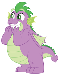 Size: 2976x3703 | Tagged: safe, artist:aleximusprime, derpibooru import, spike, dragon, adult, adult spike, alternate design, chubby, fat, fat spike, older, older spike, simple background, solo, transparent background, winged spike