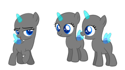 Size: 1920x1080 | Tagged: safe, artist:intfighter, derpibooru import, oc, oc only, alicorn, pony, alicorn oc, bald, base, bedroom eyes, female, filly, horn, raised hoof, simple background, smiling, solo, transparent background, wings