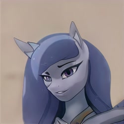 Size: 1024x1024 | Tagged: safe, artist:thisponydoesnotexist, derpibooru import, pony, ambiguous facial structure, blind in one eye, chad, faic, machine learning abomination, majestic as fuck, neural network, no catchlights, peytral