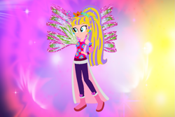 Size: 999x666 | Tagged: safe, artist:selenaede, artist:user15432, derpibooru import, human, equestria girls, alternate hairstyle, barely eqg related, base used, boots, clothes, crossover, crown, crystal sirenix, ear piercing, earring, equestria girls style, equestria girls-ified, fairy, fairy princess, fairy wings, fairyized, hand on hip, jewelry, long hair, nintendo, piercing, ponytail, princess peach, regalia, shoes, sirenix, super mario bros., wings, winx, winx club, winxified