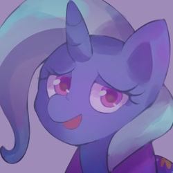 Size: 1100x1100 | Tagged: safe, artist:lexiedraw, derpibooru import, trixie, pony, unicorn, female, looking at you, solo