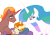 Size: 2400x1676 | Tagged: safe, artist:chelseawest, derpibooru import, princess celestia, oc, oc:sol, oc:solar eclipse, alicorn, pony, unicorn, baby, baby pony, male, offspring, parent:oc:solar eclipse, parent:princess celestia, parents:canon x oc, simple background, stallion, transparent background