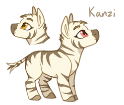 Size: 1195x1011 | Tagged: safe, artist:amiookamiwolf, derpibooru import, oc, oc:kanzi, zebra, colt, male, simple background, solo, transparent background