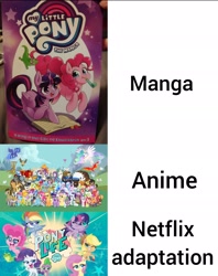 Size: 1522x1920 | Tagged: safe, derpibooru import, twilight sparkle, twilight sparkle (alicorn), alicorn, my little pony: pony life, drama, meme, my little pony, netflix, netflix adaptation, op can't let go, op is a cuck, op is a faggot, op is trying to start shit so badly that it's kinda funny, op isn't even trying anymore, pony life drama