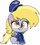 Size: 6001x6824 | Tagged: safe, artist:pirill, derpibooru import, derpy hooves, pegasus, pony, my little pony: pony life, unboxing day, spoiler:pony life s01e30, .ai available, absurd resolution, clothes, cutie mark, female, hat, mail, mailmare, mailmare hat, mailmare uniform, mare, simple background, sitting, smiling, solo, that one nameless background pony we all know and love, transparent background, uniform, vector, wings