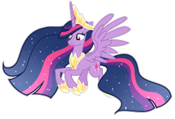 Size: 2089x1424 | Tagged: safe, artist:starstrucksentry, derpibooru import, princess twilight 2.0, twilight sparkle, twilight sparkle (alicorn), alicorn, pony, the last problem, female, simple background, solo, transparent background