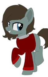 Size: 1024x1637 | Tagged: safe, artist:derpy_the_duck, derpibooru import, oc, oc:tumble, earth pony, fallout equestria, base used, clothes, girly, male, simple background, solo, transparent background, trap