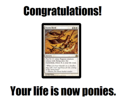 Size: 694x599 | Tagged: safe, barely pony related, card, magic the gathering, no pony, text