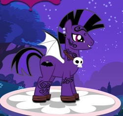 Size: 495x465 | Tagged: safe, oc, oc only, bat pony, pony, pony creator, aquabats