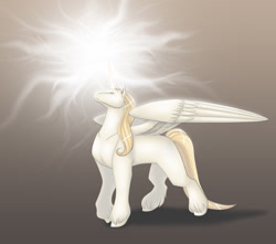 Size: 1339x1181 | Tagged: safe, artist:thiscrispykat, edit, oc, oc only, alicorn, pony, alicorn oc, solo