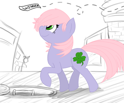 Size: 1200x1000 | Tagged: safe, artist:thattagen, clover (g1), g1, my little pony tales, g1 to g4, generation leap