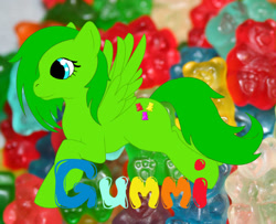 Size: 575x467 | Tagged: safe, artist:gummipony, oc, oc only, oc:gummipony, pegasus, pony, solo