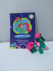 Size: 1200x1600 | Tagged: safe, pony, collector card, gardenia glow, mane, toy