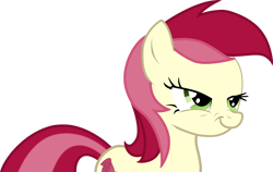 Size: 1500x947 | Tagged: safe, artist:kamartenn, roseluck, nose wrinkle, simple background, transparent background, vector