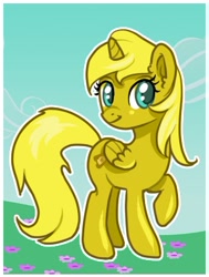 Size: 310x409 | Tagged: safe, artist:krisgoat, oc, oc only, oc:ticket, alicorn, pony, alicorn oc, solo