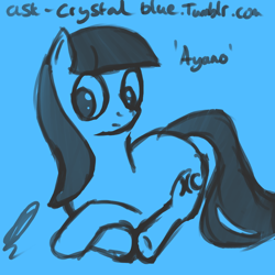 Size: 1000x1000 | Tagged: safe, artist:crystalblue, oc, oc only, pony, 30 minute art challenge