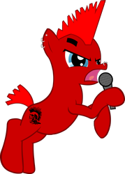 Size: 1753x2448 | Tagged: safe, artist:somekindahatebreeder, piercing, ponified, simple background, solo, transparent background, vector, wattie buchan