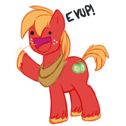 Size: 1156x1156 | Tagged: safe, artist:tenchi-outsuno, big macintosh, earth pony, pony, male, stallion