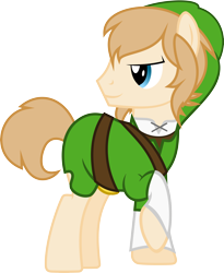 Size: 6032x7358 | Tagged: safe, artist:bubblestormx, absurd resolution, link, nintendo, ponified, the legend of zelda