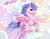 Size: 800x629 | Tagged: safe, artist:celesse, derpibooru import, firefly, pegasus, pony, g1, bow, cloud, female, flying, mare, solo, tail bow