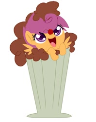 Size: 795x1004 | Tagged: safe, artist:knifeh, scootaloo, cute, cutealoo, milkshake, milkshake ponies, solo