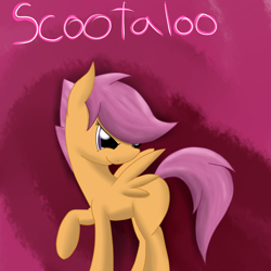 Size: 2600x2600 | Tagged: safe, artist:flashiest lightning, scootaloo, pegasus, pony, cutie mark crusaders, filly