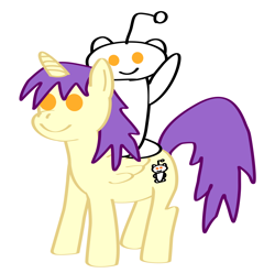 Size: 1110x1100 | Tagged: safe, pluto, princess erroria, alicorn, pony, error, joke, princess, reddit