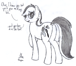 Size: 2185x1918 | Tagged: safe, artist:bamthand, oc, oc only, oc:psalm, pony, plot, solo, traditional art