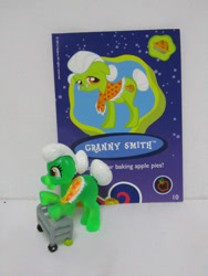 Size: 1200x1600 | Tagged: safe, granny smith, pony, collector card, mane, toy