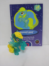 Size: 1200x1600 | Tagged: safe, sassaflash, pony, collector card, mane, toy