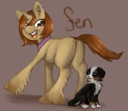 Size: 677x590 | Tagged: safe, artist:2mellow4me, artist:drawingyouroc, oc, oc only, cute, fen, puppy