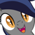 Size: 900x900 | Tagged: safe, artist:zee66, derpibooru import, oc, oc only, oc:echo, bat pony, pony, /mlp/, bat pony oc, cute, female, hi anon, looking at you, mare, open mouth, open smile, simple background, smiling, smiling at you, solo, transparent background, vector