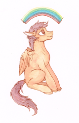 Size: 602x940 | Tagged: safe, artist:fillyphalanx, derpibooru import, scootaloo, pegasus, pony, female, filly, simple background, solo, white background