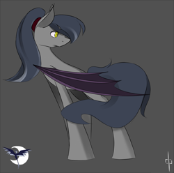 Size: 800x794 | Tagged: safe, artist:dream-phoenix, derpibooru import, oc, oc only, bat pony, pony, solo