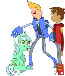 Size: 1426x1664 | Tagged: safe, artist:dashofrainbow235, lyra heartstrings, human, bravest warriors, chris kirkman, crossover, danny vasquez