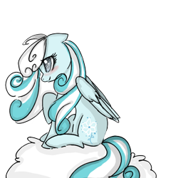 Size: 640x640 | Tagged: safe, artist:bhappybug, oc, oc only, oc:snowdrop, pony