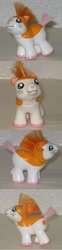 Size: 600x2422 | Tagged: safe, artist:poniesofdooom, derpibooru import, g1, custom, hamtaro, irl, photo, ponified, solo, toy