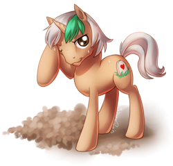 Size: 600x573 | Tagged: safe, artist:shinepawpony, derpibooru import, oc, oc only, oc:meadowshrine, solo