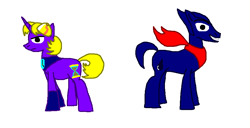 Size: 920x470 | Tagged: safe, derpibooru import, crossover, megaman, ms paint, ponified