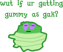 Size: 424x350 | Tagged: safe, artist:iloveportalz0r, derpibooru exclusive, gummy, crappy drawing, crossing the memes, exploitable meme, forced meme, gak, meme, memeception, ms paint, ur getting meme, wut if gummy wuz a meme