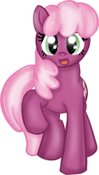 Size: 511x900 | Tagged: safe, artist:rayodragon, derpibooru import, cheerilee, earth pony, pony, female, mare, solo, two toned mane