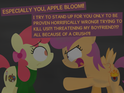 Size: 1280x960 | Tagged: safe, artist:dtcx97, derpibooru import, apple bloom, scootaloo, post-crusade