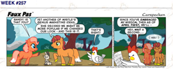 Size: 608x243 | Tagged: safe, artist:tim-kangaroo, pony, april fools, comic, mane