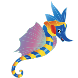 Size: 2000x2000 | Tagged: safe, artist:aquaticneon, artist:mary jane begin, sea pony, seahorse, under the sparkling sea, arrow (sea pony), simple background, transparent background, vector