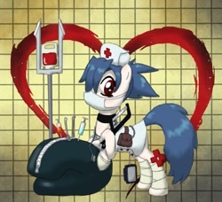 Size: 985x900 | Tagged: safe, artist:239asd, derpibooru import, ponified, skullgirls, solo, valentine (skullgirls)