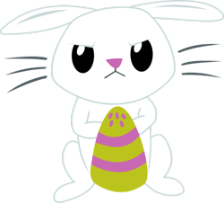 Size: 940x850 | Tagged: safe, artist:chrisgotjar, angel bunny, easter, easter egg, egg, simple background, transparent background, vector