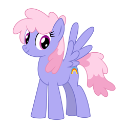 Size: 2800x2800 | Tagged: safe, artist:bluemeganium, derpibooru import, rainbowshine, pegasus, pony, background pony, looking at you, simple background, solo, transparent background, vector