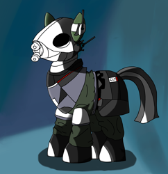 Size: 3000x3100 | Tagged: safe, artist:steptrool, half-life, metrocop, ponified, solo