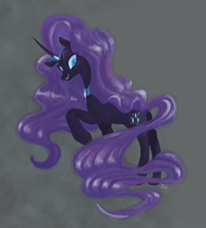 Size: 1760x1948 | Tagged: safe, artist:twitchykismet, derpibooru import, nightmare rarity, collar, evil, rarity month, solo, spoiler, tiara